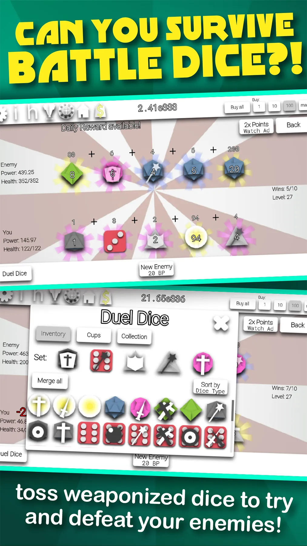 Idle Dice | Indus Appstore | Screenshot