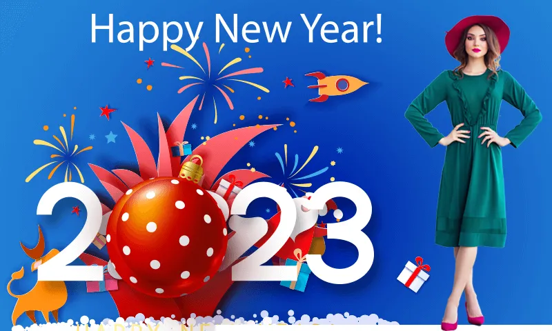 NewYear Photo Frames 2023 | Indus Appstore | Screenshot