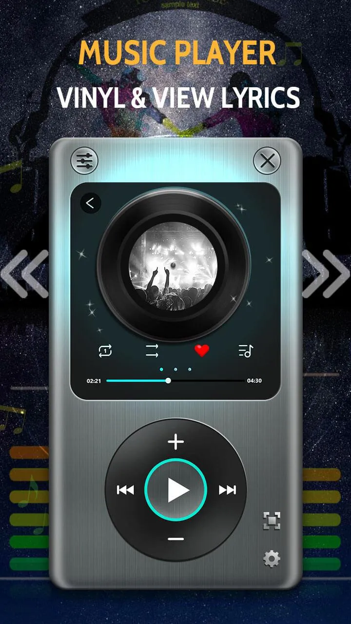 Music Player - Bass Booster Eq | Indus Appstore | Screenshot