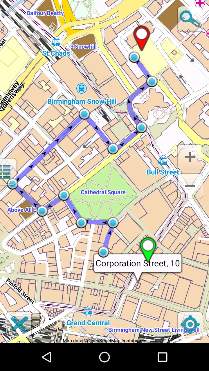 Map of Birmingham offline | Indus Appstore | Screenshot