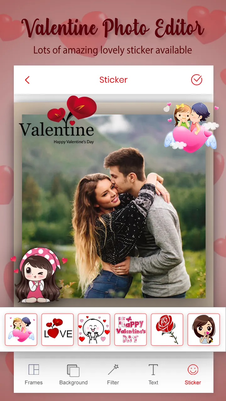 Valentine's Day Photo Editor | Indus Appstore | Screenshot