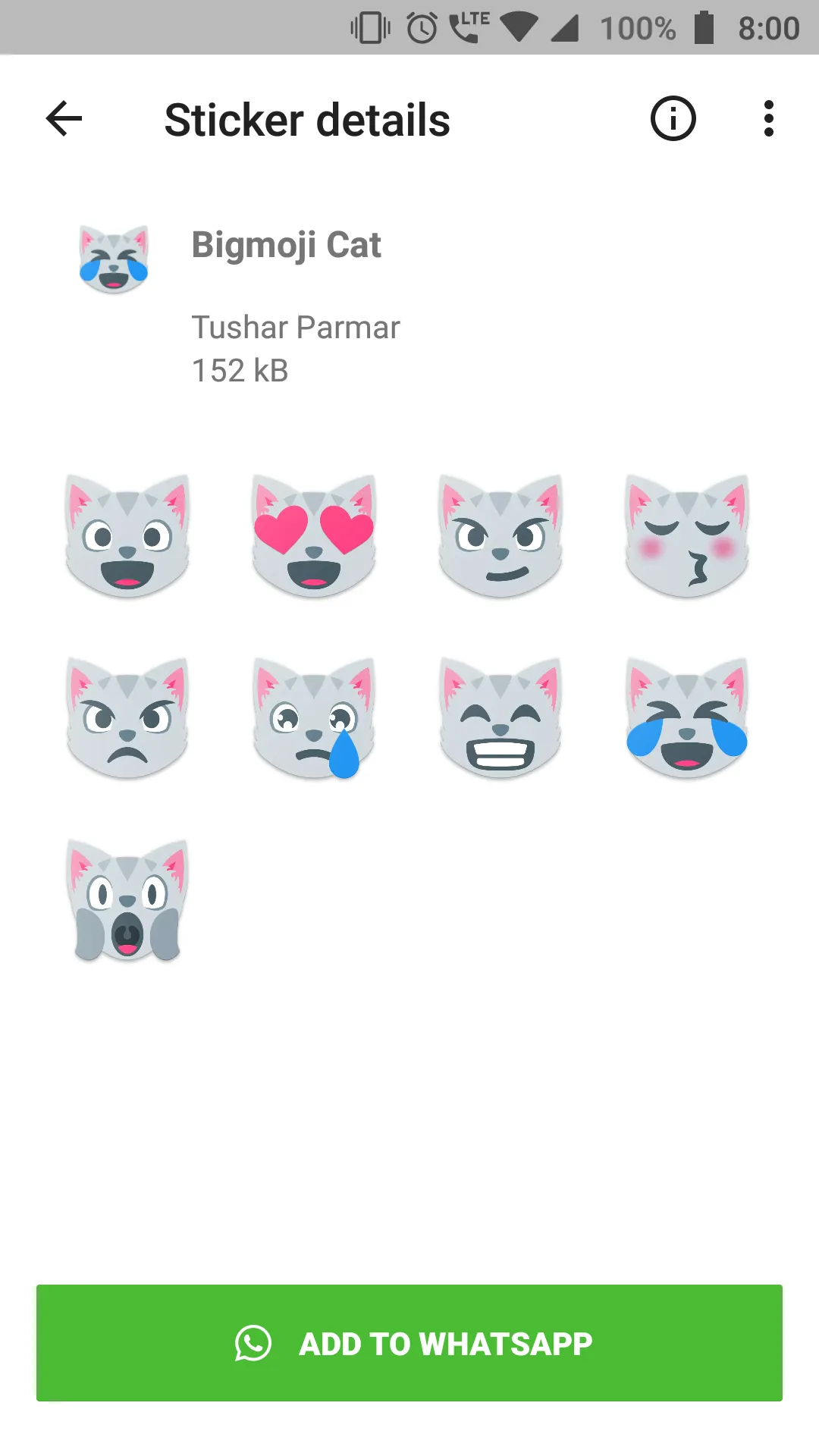 Bigmoji - WAStickerApp | Indus Appstore | Screenshot