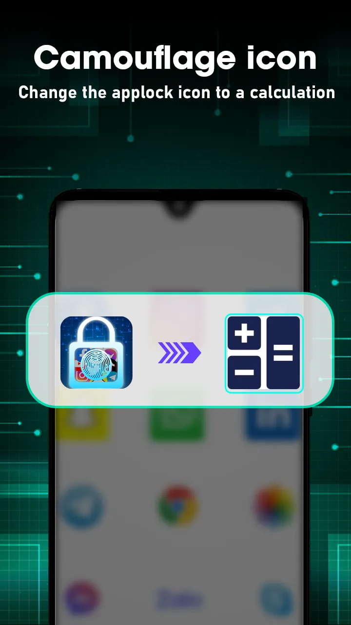 App Lock : Fingerprint & Pin | Indus Appstore | Screenshot