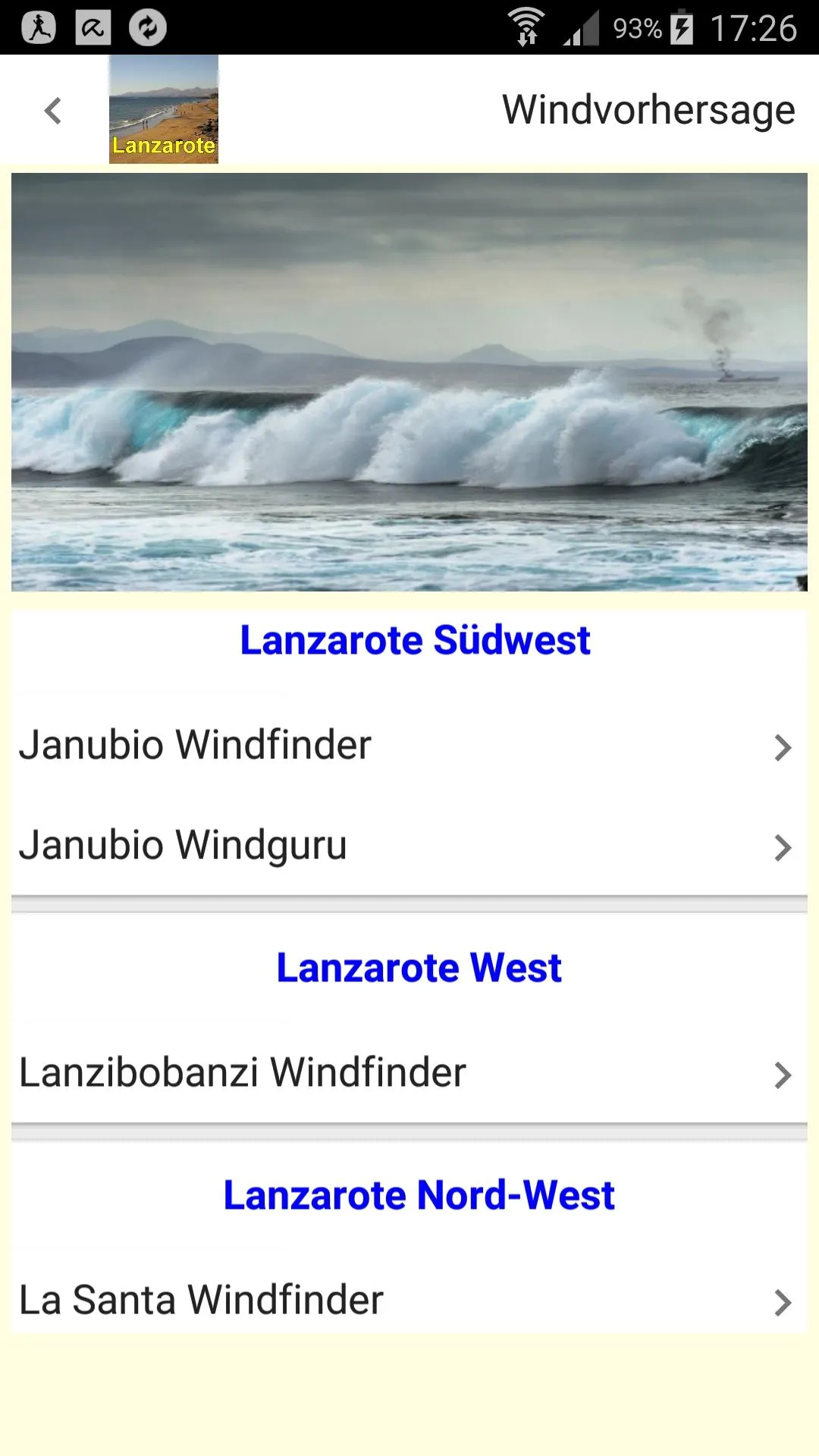 Lanzarote App für den Urlaub | Indus Appstore | Screenshot