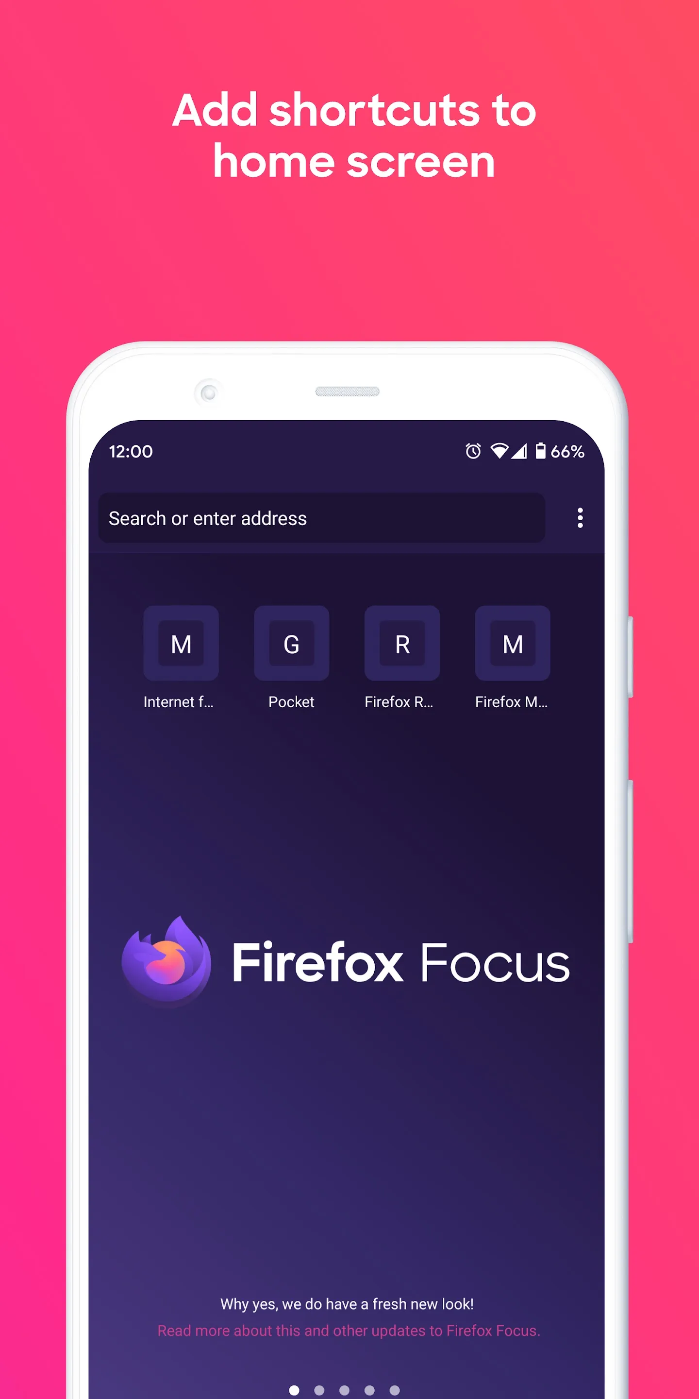 Firefox Focus: No Fuss Browser | Indus Appstore | Screenshot