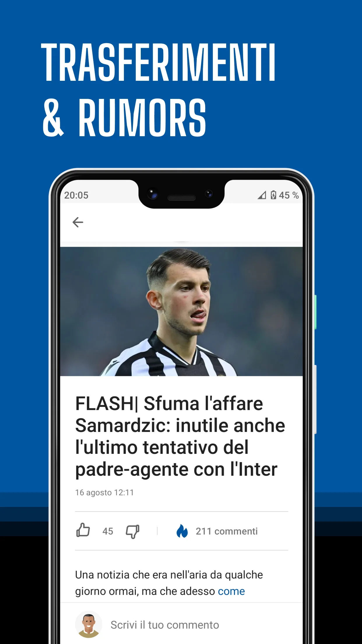Nerazzurri Live: Football App | Indus Appstore | Screenshot