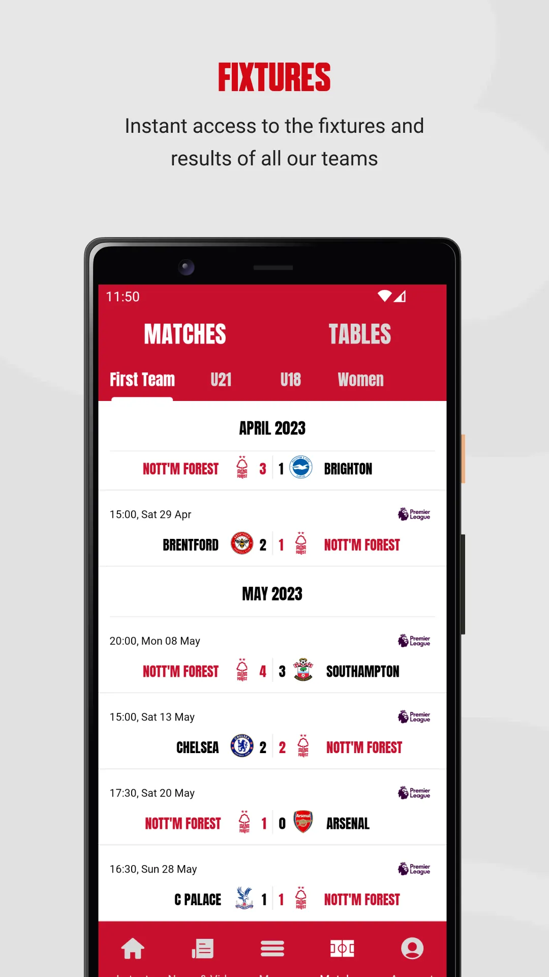 Official Nottingham Forest App | Indus Appstore | Screenshot