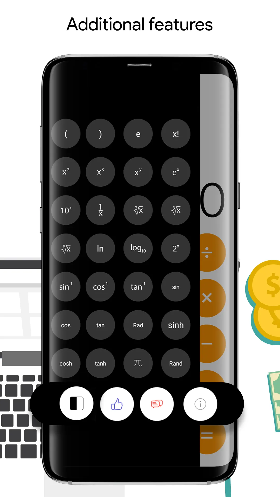 Calculator IOS16 Full Size | Indus Appstore | Screenshot