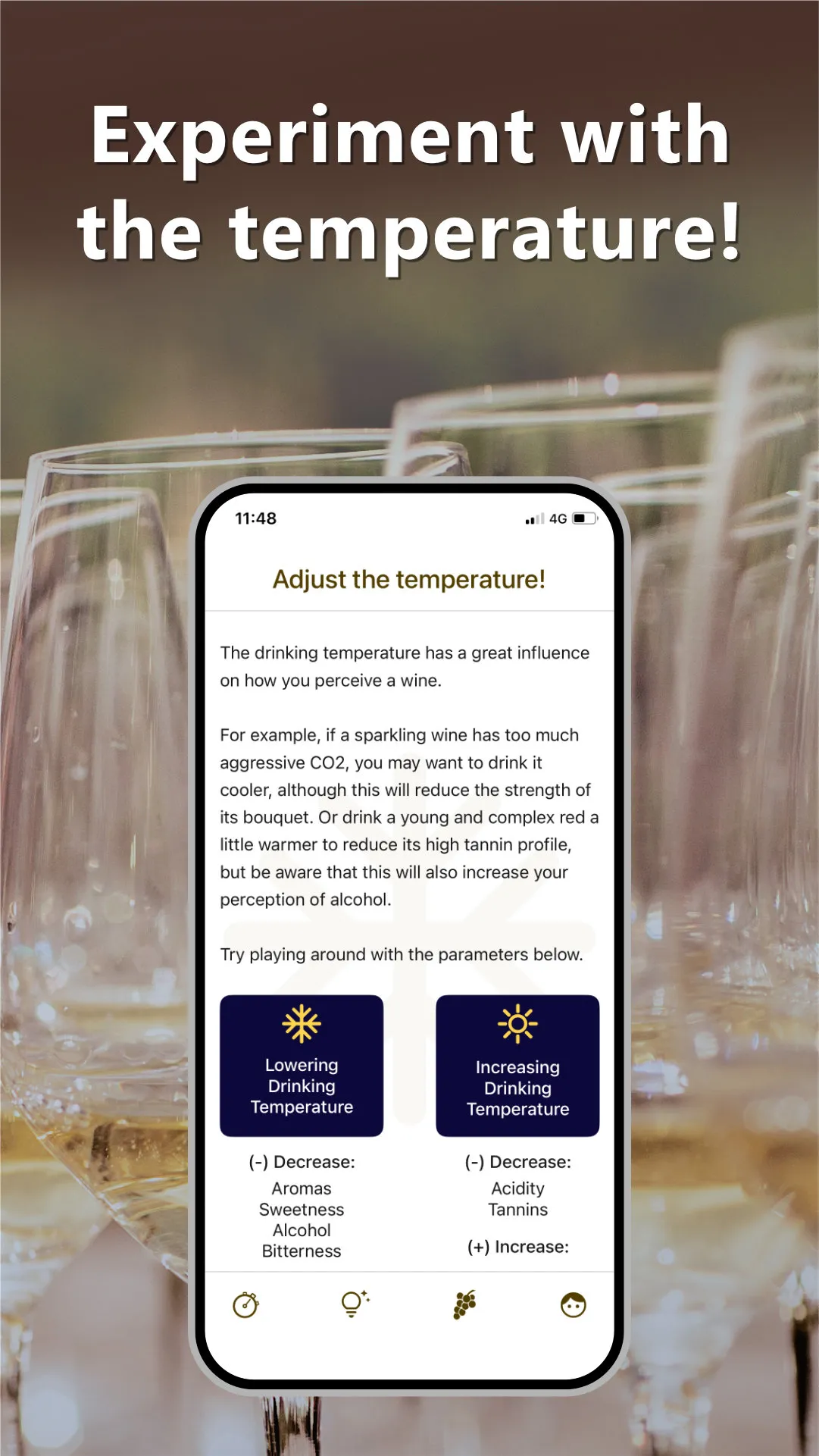 Wine Temperatures | Indus Appstore | Screenshot