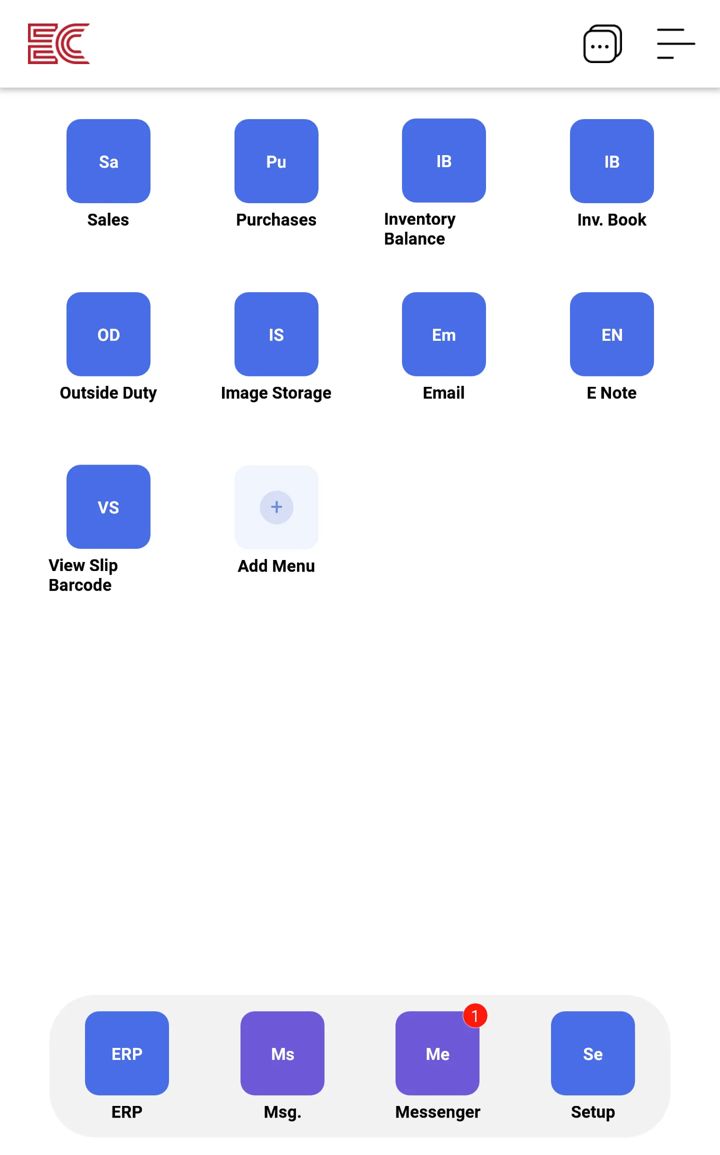 ECOUNT ERP | Indus Appstore | Screenshot