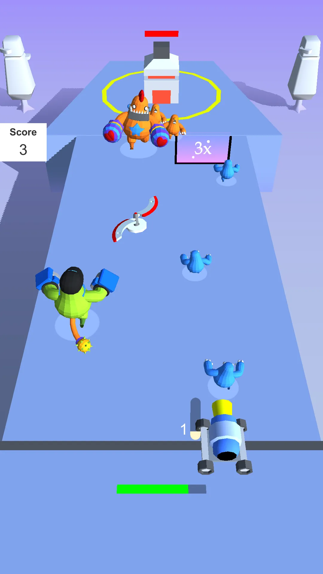 Crowd Evolution : save tower | Indus Appstore | Screenshot