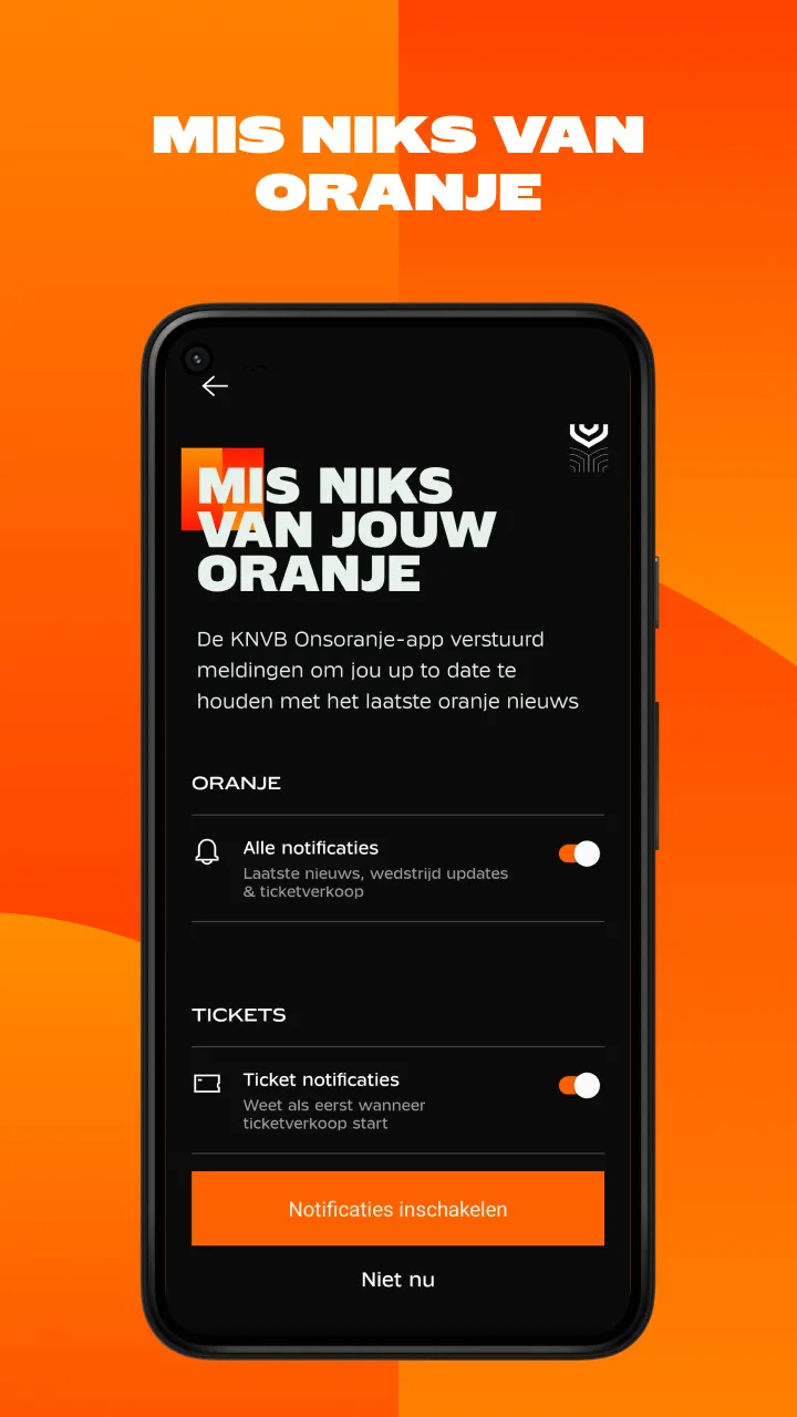 KNVB Oranje | Indus Appstore | Screenshot