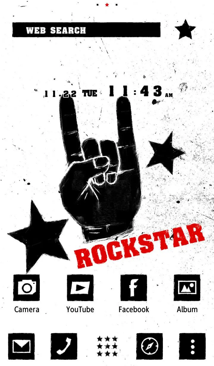 Rock On Theme +HOME | Indus Appstore | Screenshot