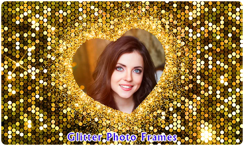 Glitter Photo Frames | Indus Appstore | Screenshot