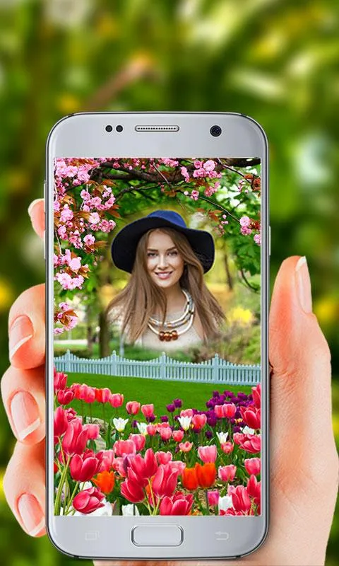 Tulip Flower Photo Frames | Indus Appstore | Screenshot