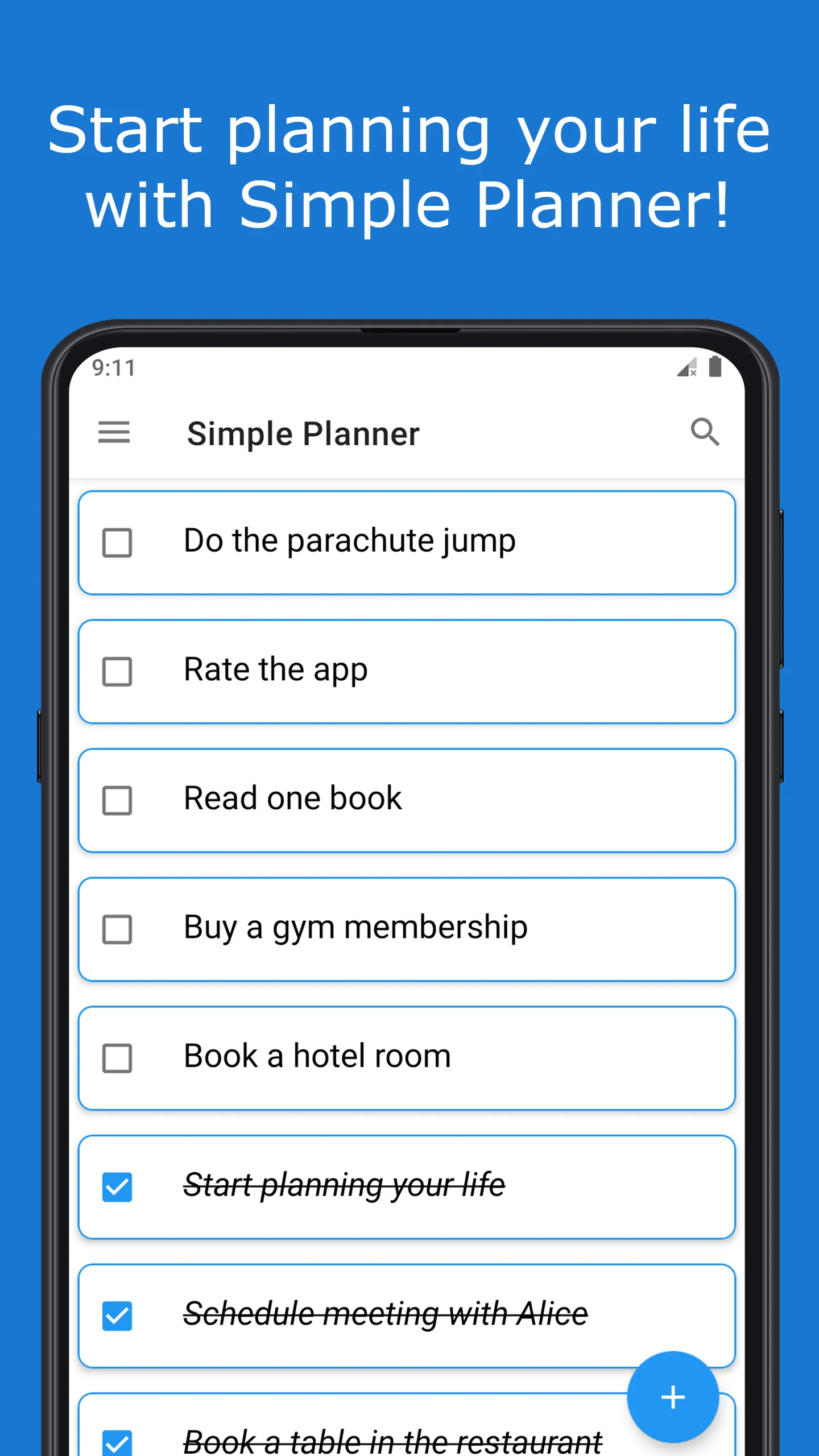 Simple Planner | Indus Appstore | Screenshot