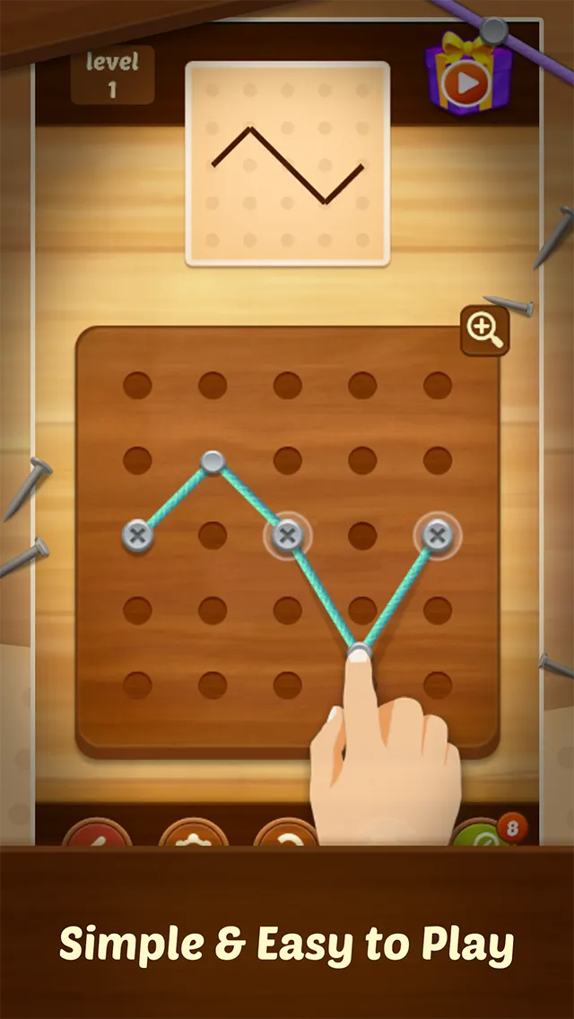 Line Puzzle: String Art | Indus Appstore | Screenshot