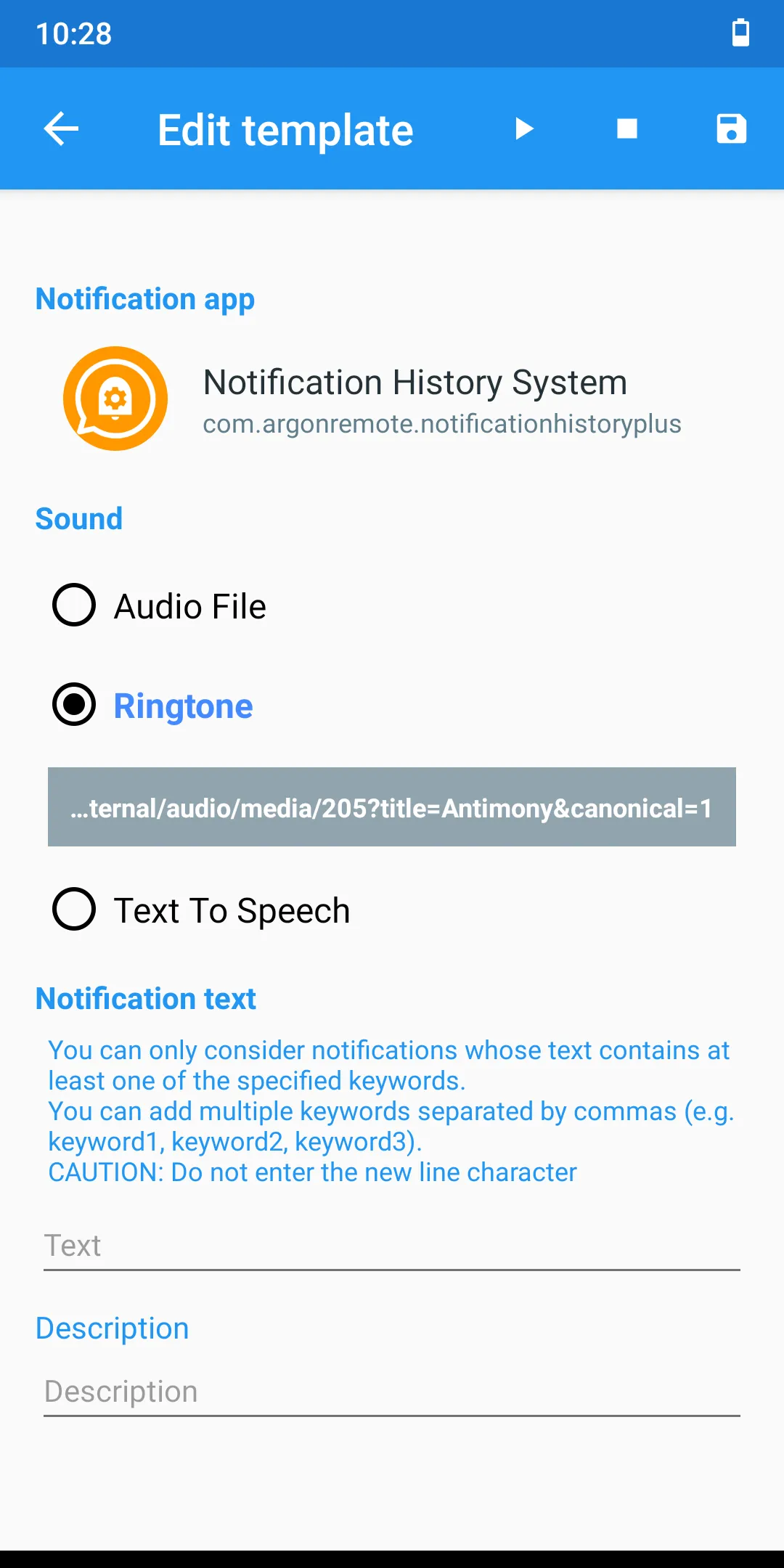 Notification Sound Manager | Indus Appstore | Screenshot