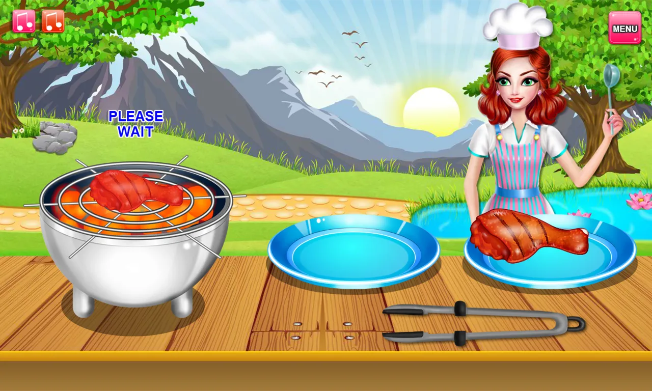 Cooking Games - Barbecue Chef | Indus Appstore | Screenshot