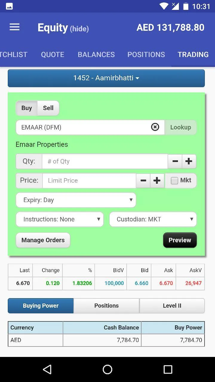 Al Dar Trader | Indus Appstore | Screenshot