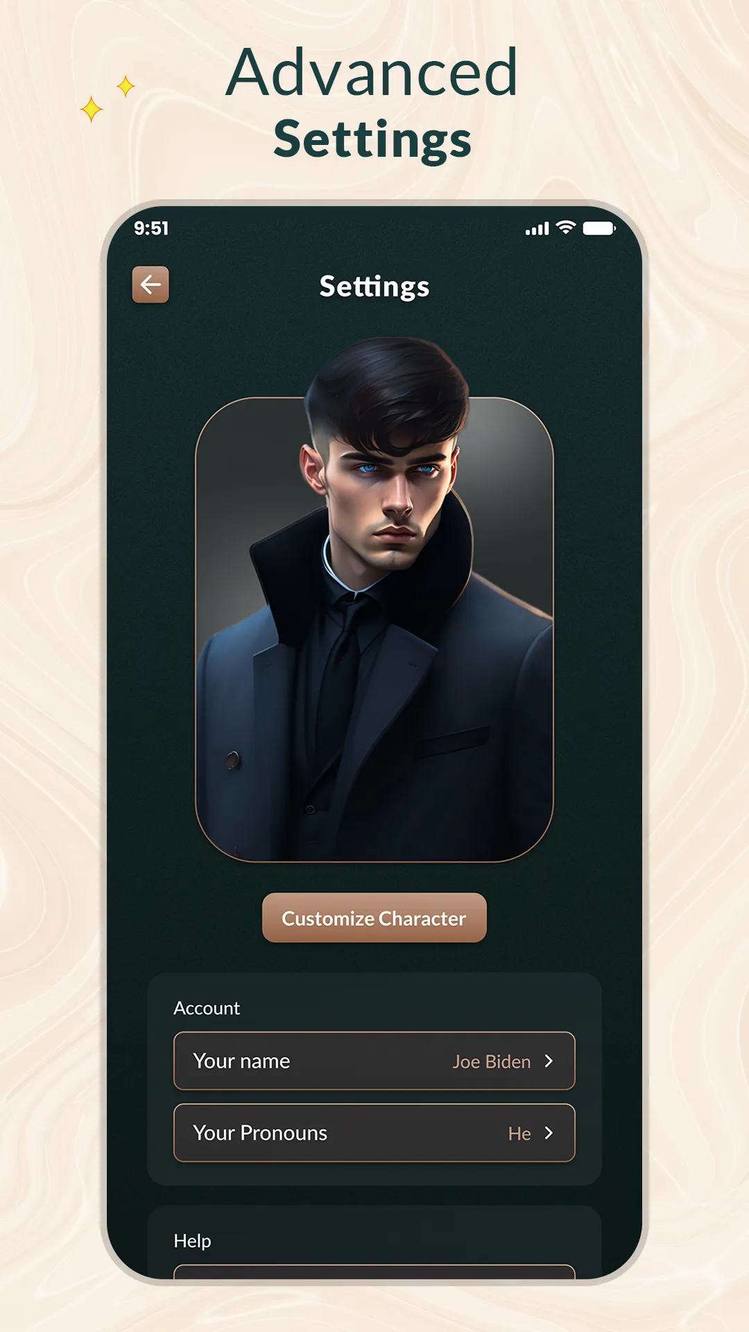 AmourAI : My Virtual Boyfriend | Indus Appstore | Screenshot