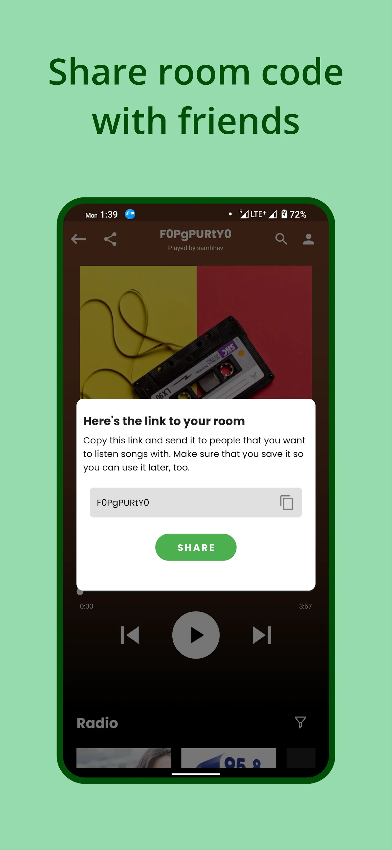 Groic - Listen music together | Indus Appstore | Screenshot