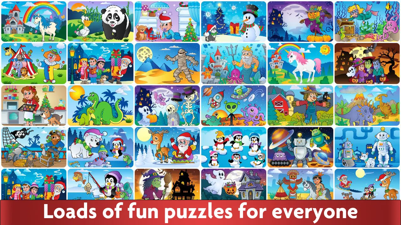 Kids Christmas Jigsaw Puzzles | Indus Appstore | Screenshot