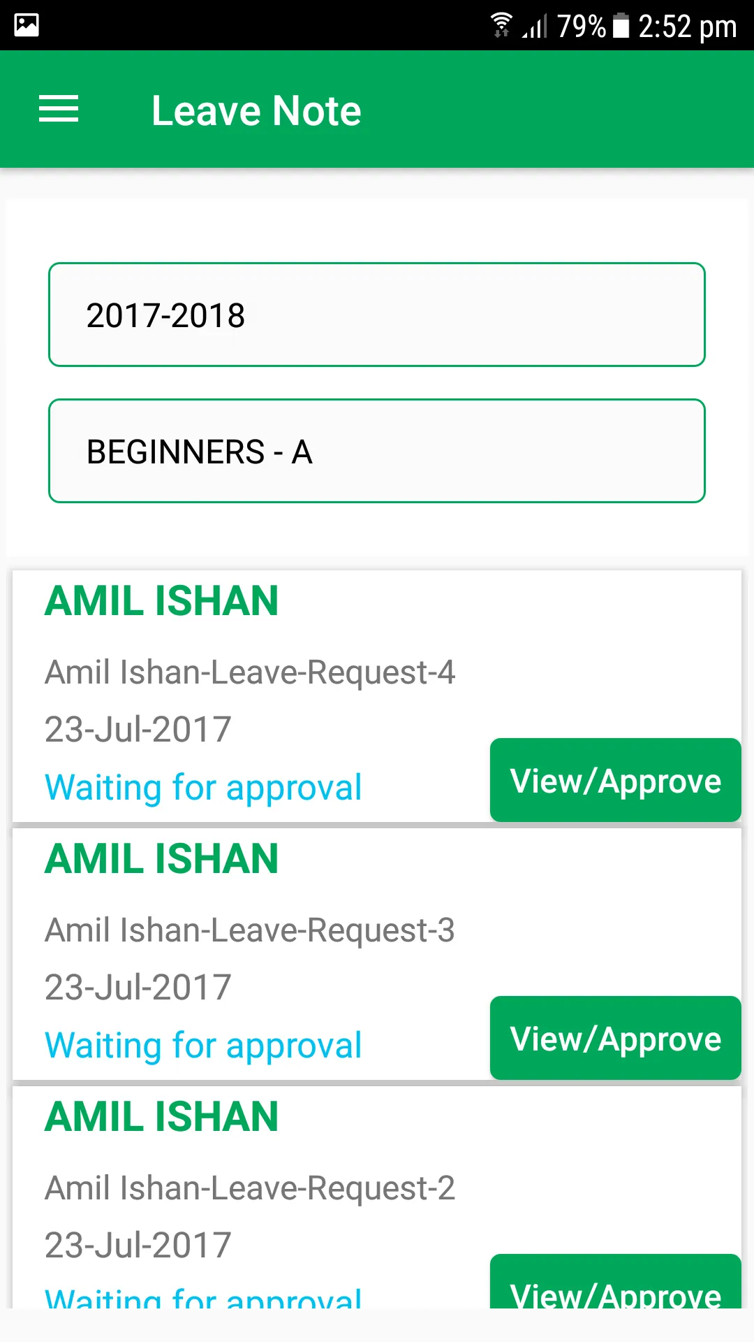 IESHSSSTAFFAPP | Indus Appstore | Screenshot