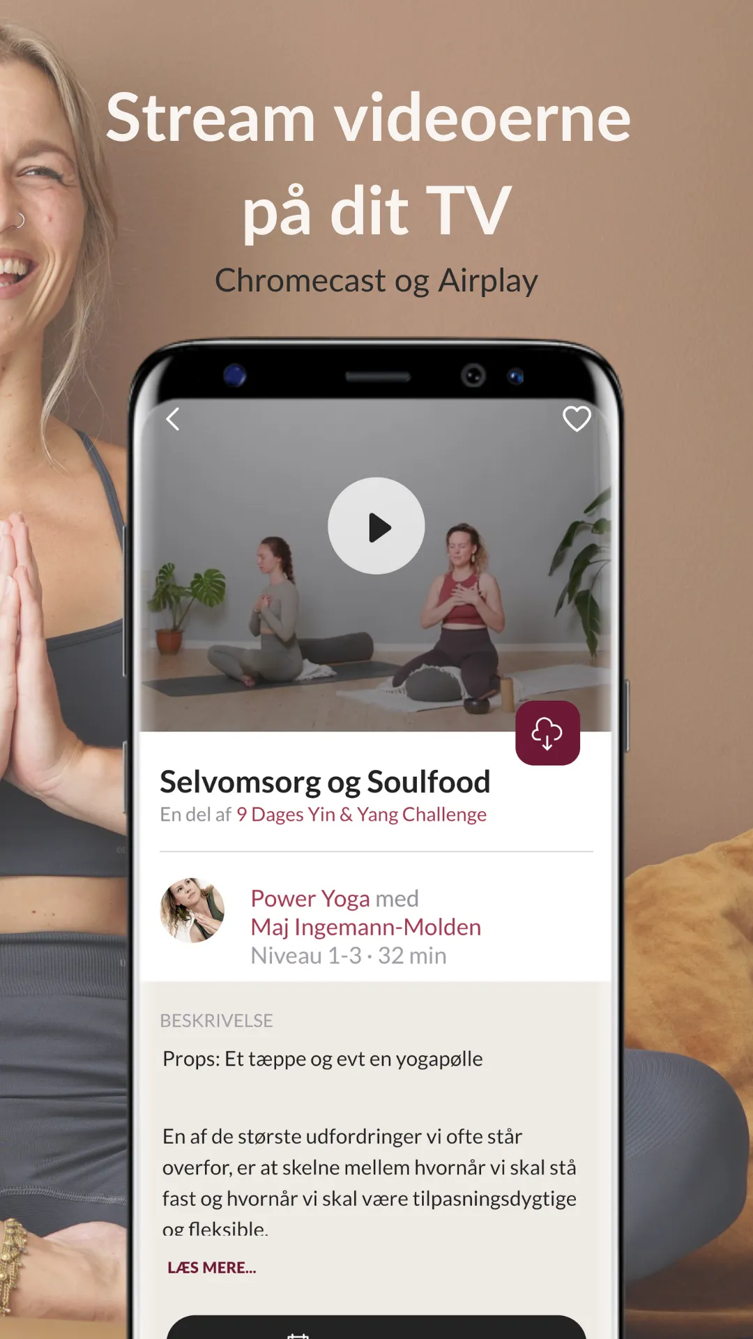 YogaStream: Yoga & meditation | Indus Appstore | Screenshot