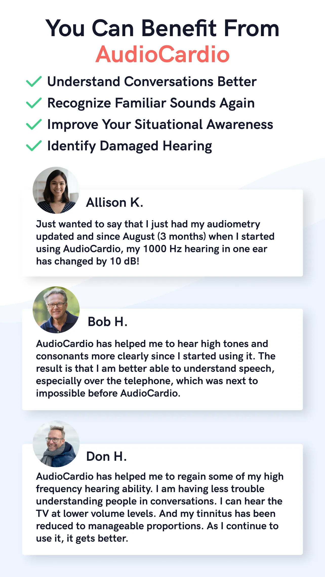 AudioCardio Hearing & Tinnitus | Indus Appstore | Screenshot