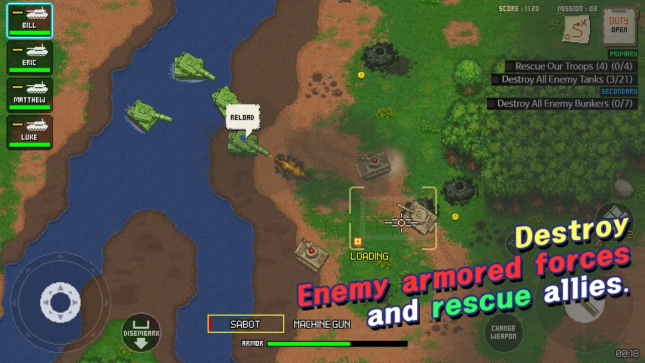 Team SIX - Armored Troops | Indus Appstore | Screenshot