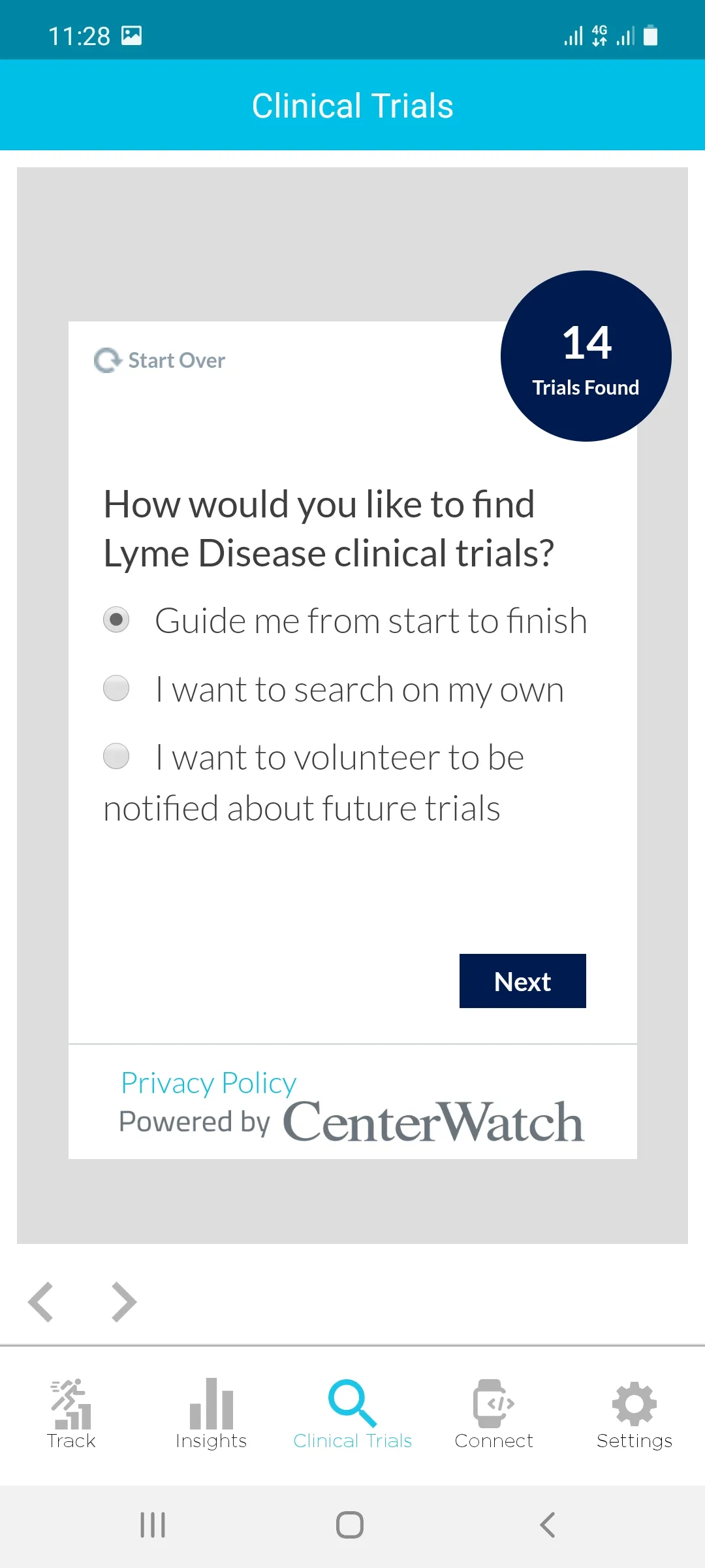 Lyme Symptom Tracker | Indus Appstore | Screenshot