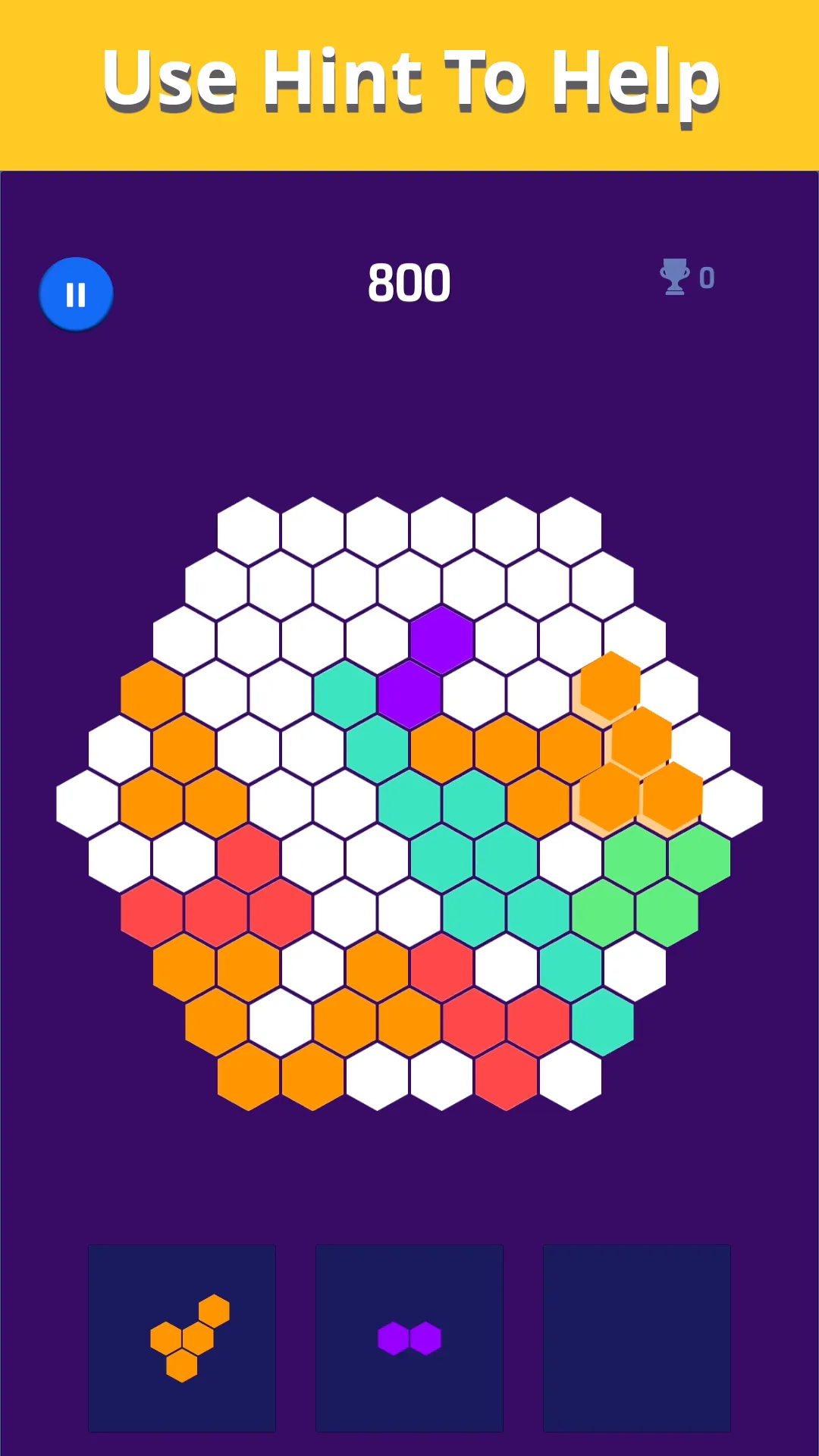 Merge Hexa World: Block Puzzle | Indus Appstore | Screenshot