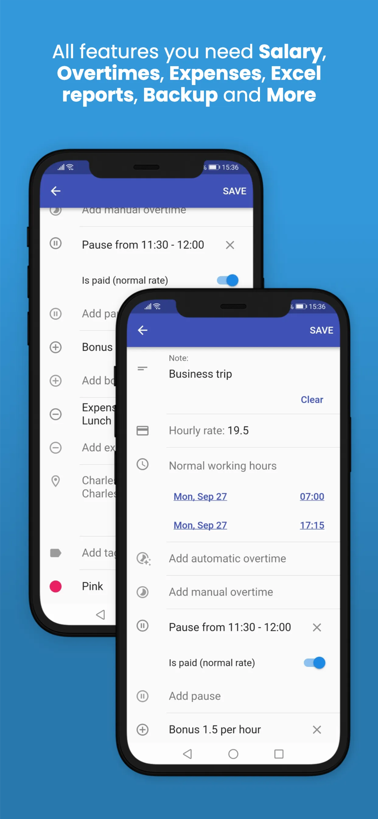 Timesheet: Work Hours Tracker | Indus Appstore | Screenshot