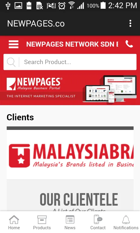 NEWPAGES.co | Indus Appstore | Screenshot