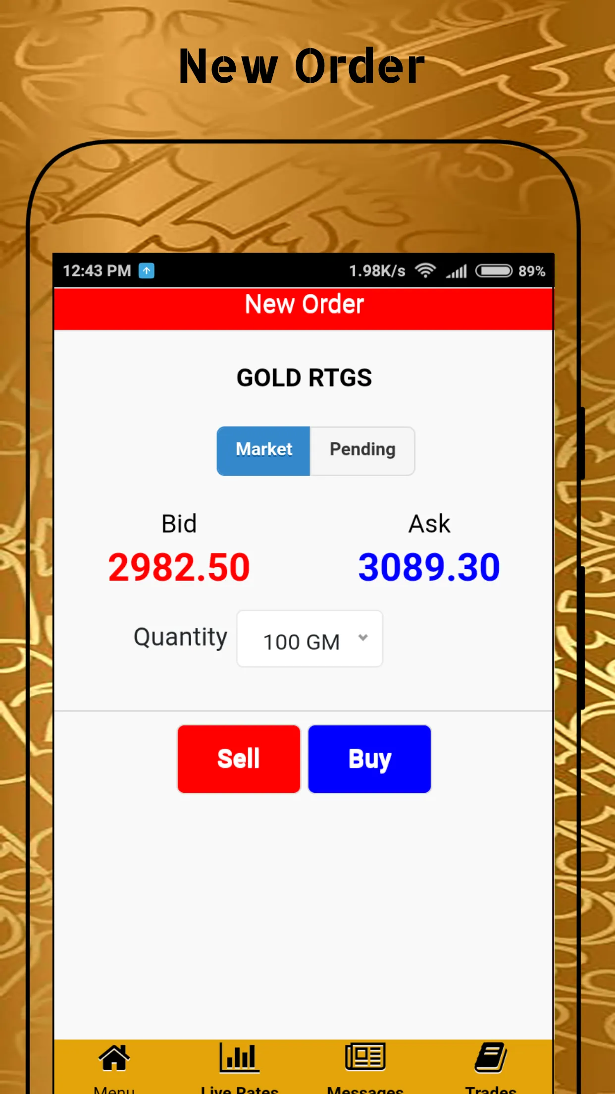 Thashna Bullion - Book Gold Ba | Indus Appstore | Screenshot