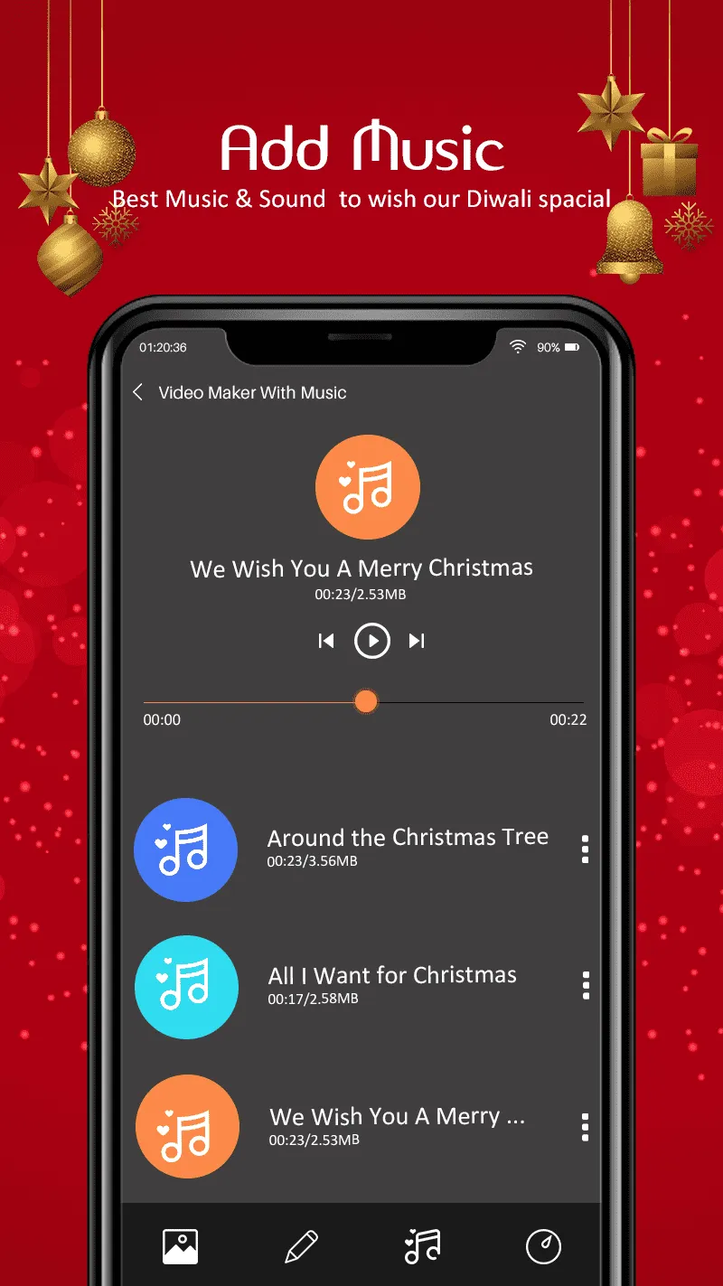Christmas Video Maker 2024 | Indus Appstore | Screenshot