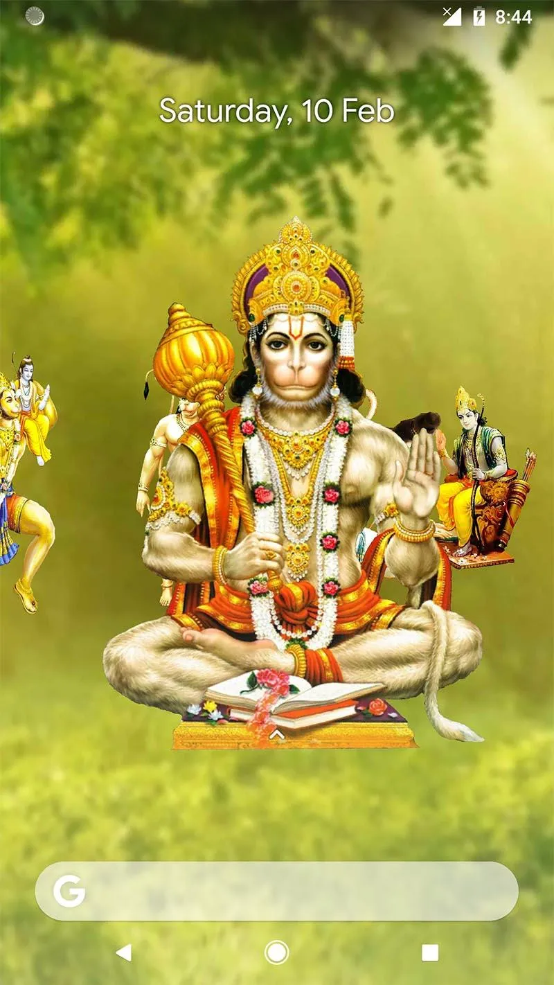 4D Hanuman Live Wallpaper | Indus Appstore | Screenshot