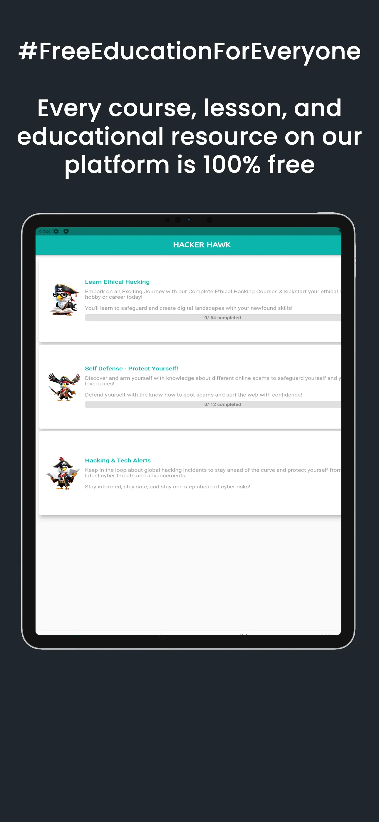 Ethical Hacking: Hacker Hawk | Indus Appstore | Screenshot