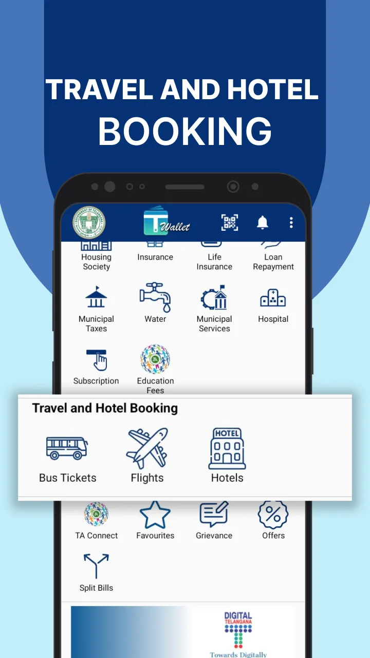 T Wallet: Govt. Payments, IMPS | Indus Appstore | Screenshot