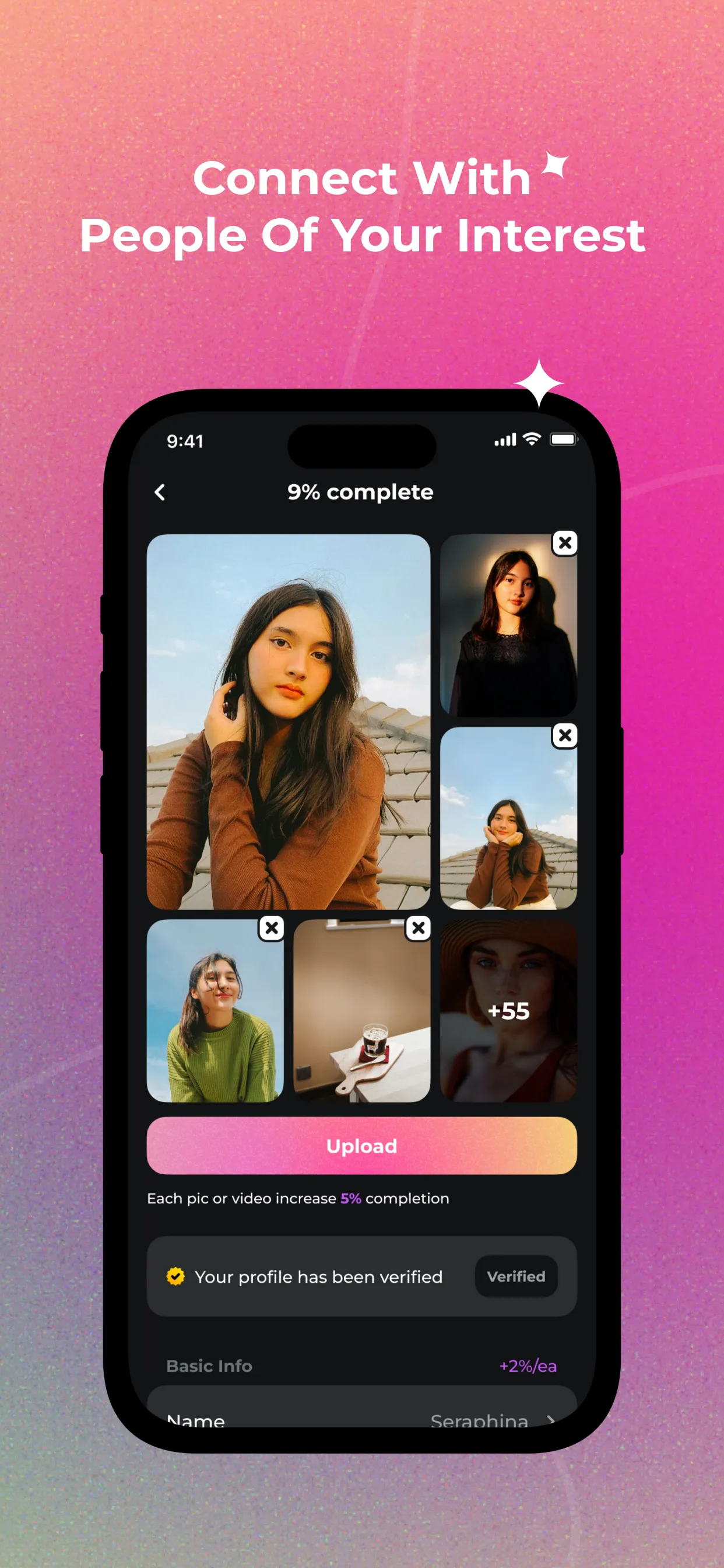 Glimr Dating App: Meet & Chat | Indus Appstore | Screenshot