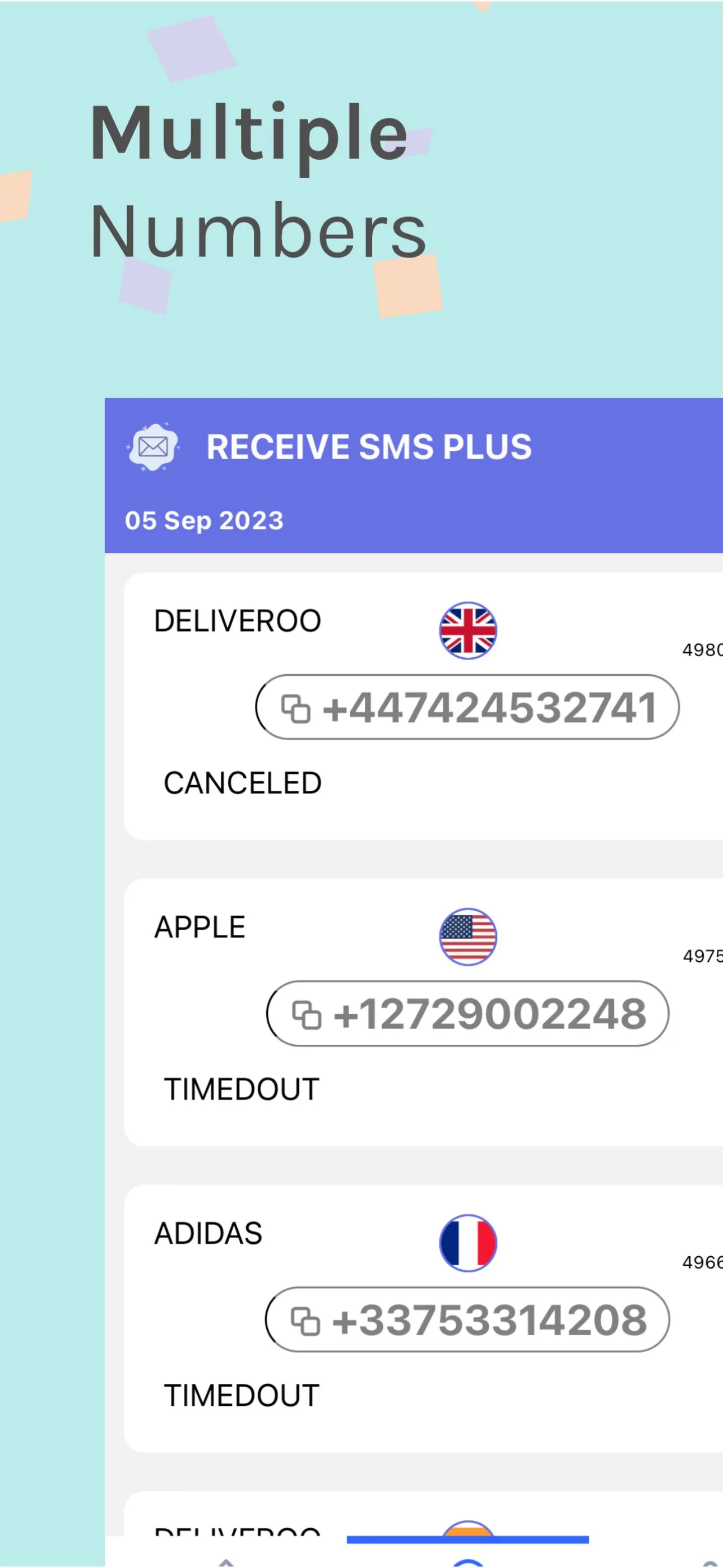 Receive SMS Plus | Indus Appstore | Screenshot