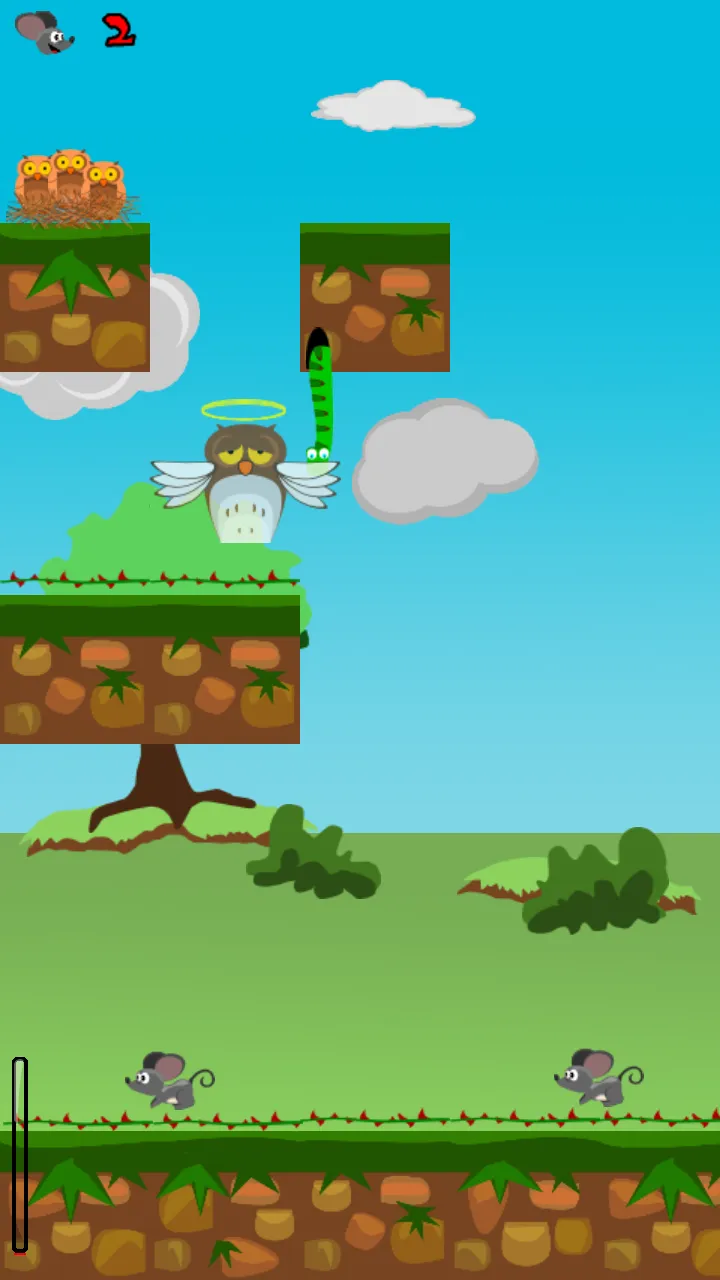 Feed'em-A flappy owl fun game! | Indus Appstore | Screenshot