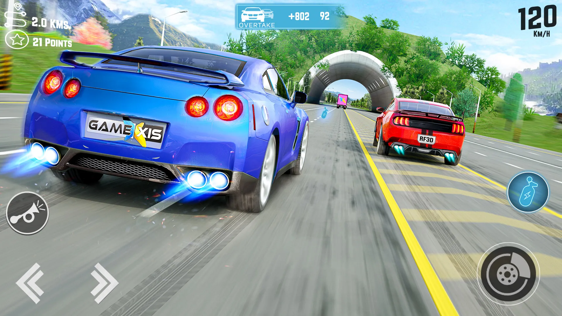 Real Highway Car Racing Game | Indus Appstore | Screenshot