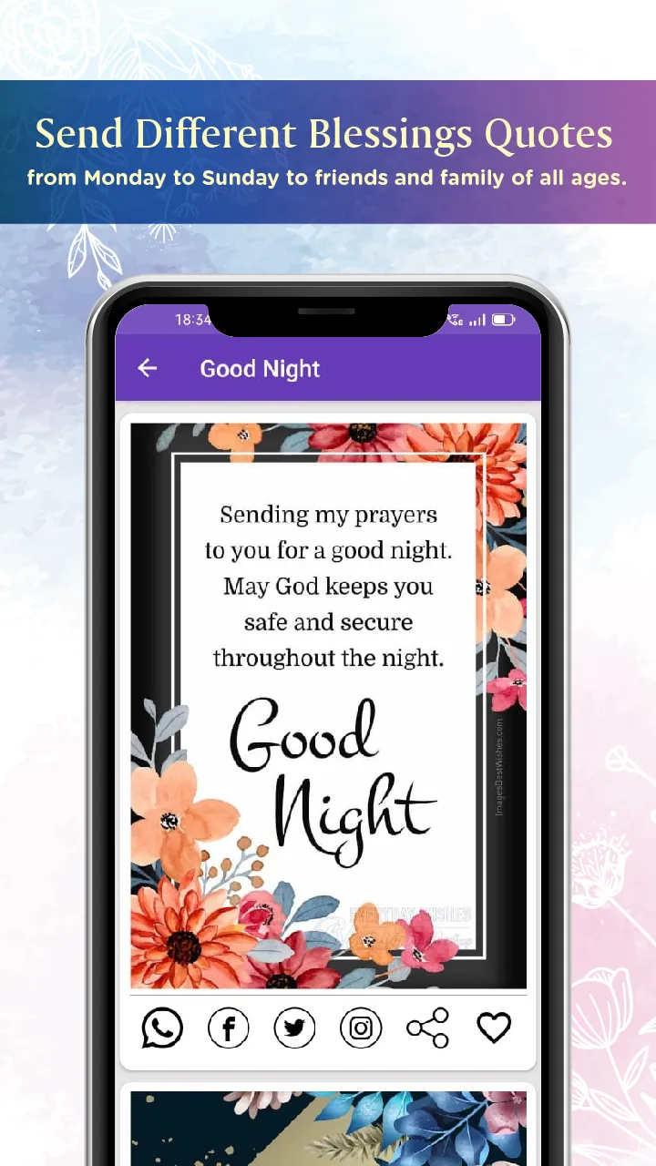 Everyday Wishes and Blessings | Indus Appstore | Screenshot