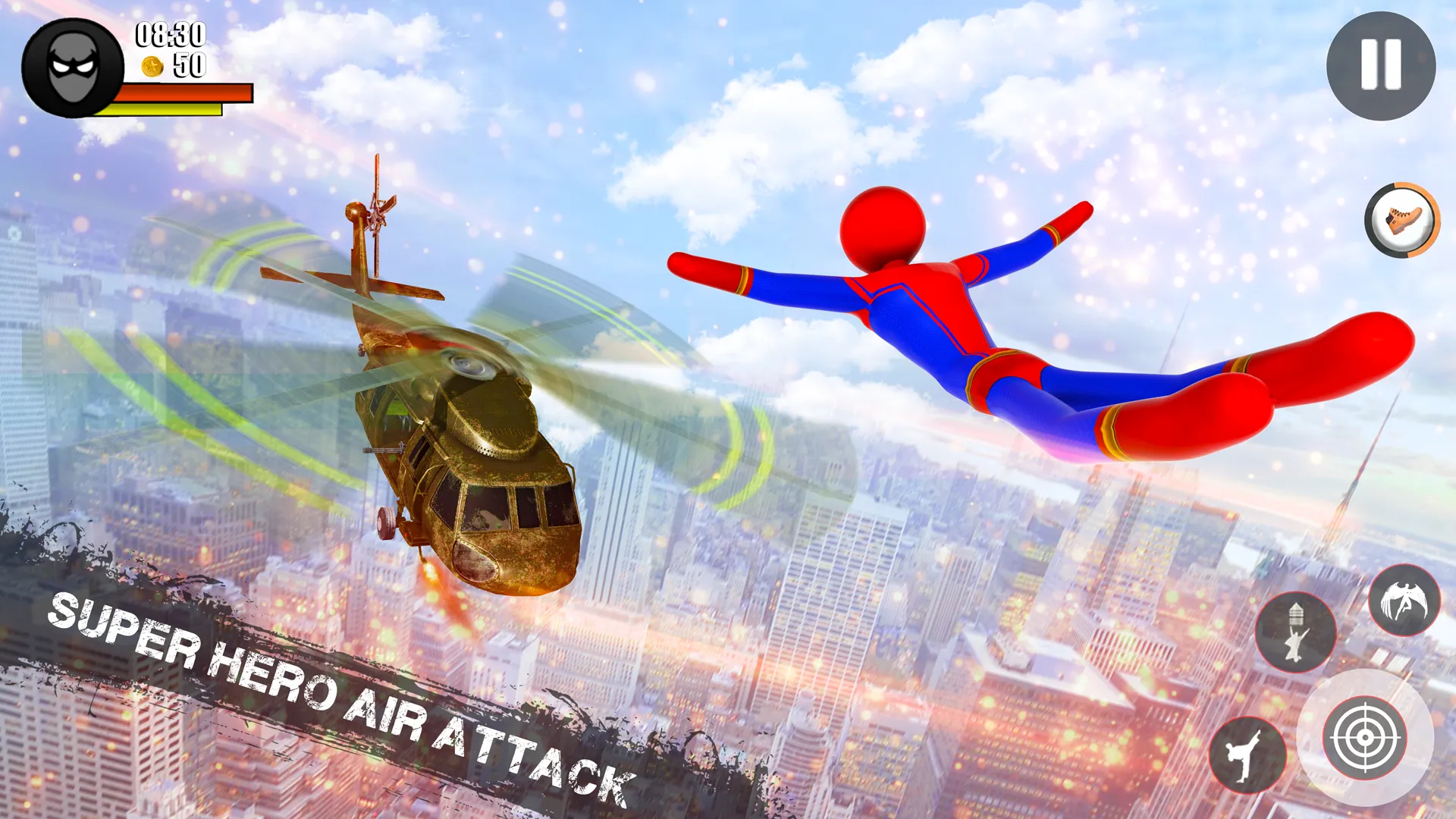 Spider Hero Man: Stickman Game | Indus Appstore | Screenshot