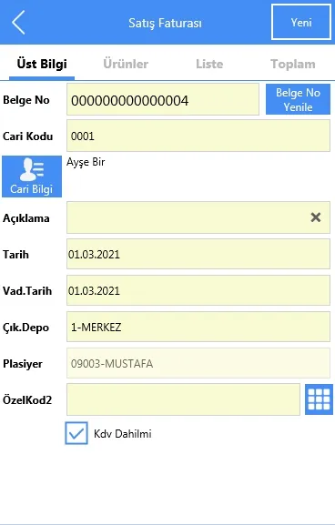 My Mobile Sales (Netsis Ent.) | Indus Appstore | Screenshot