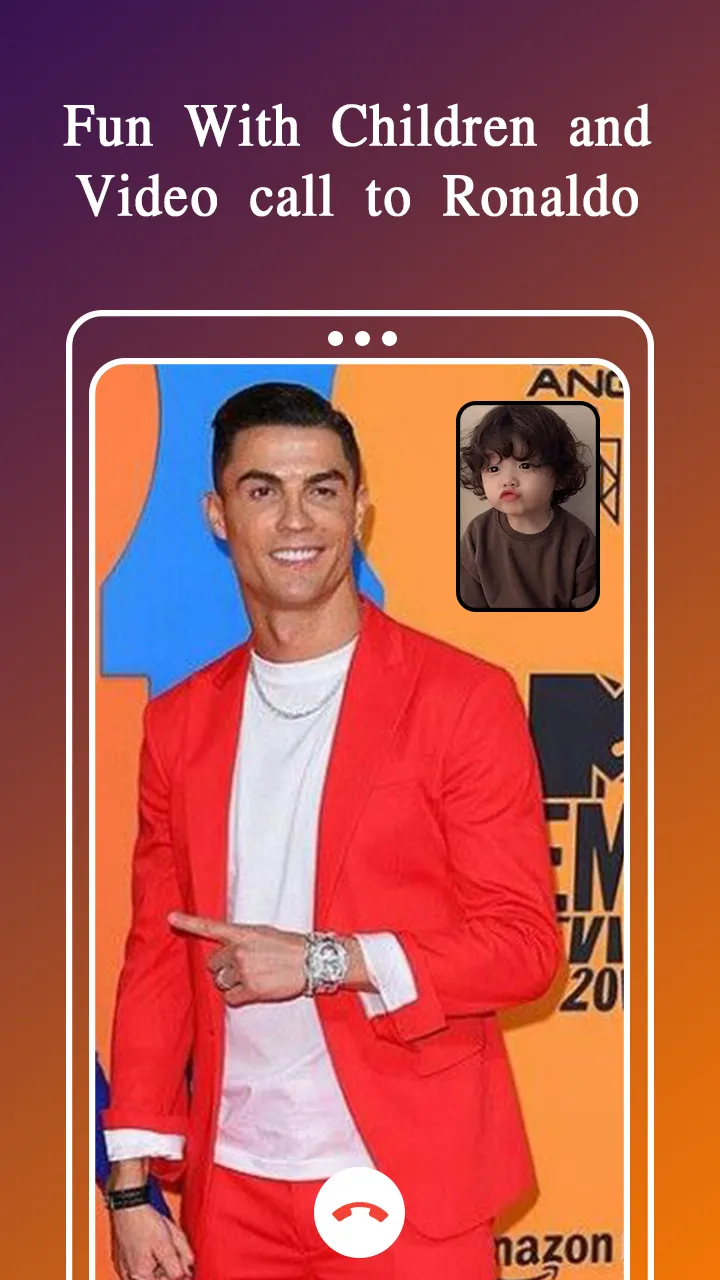 Ronaldo Fake Video Call Prank | Indus Appstore | Screenshot