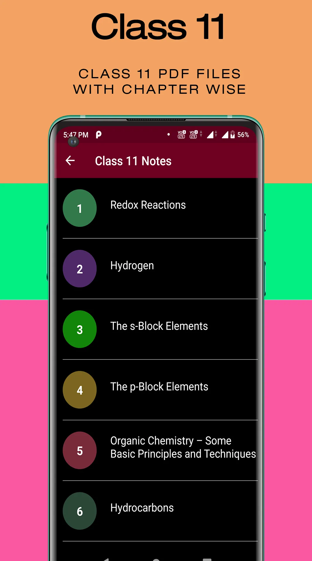 Class 11 Notes Offline CBSE | Indus Appstore | Screenshot