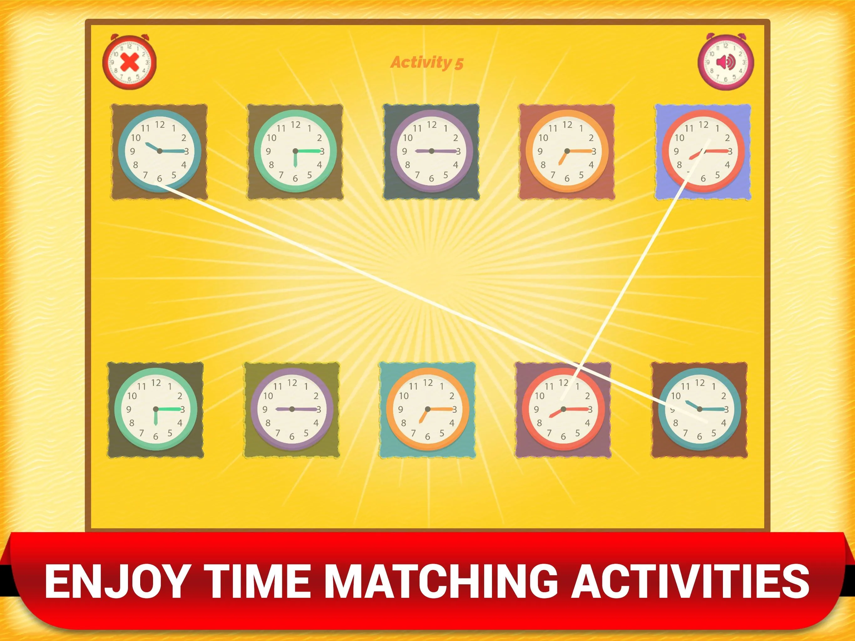 Learning Clock Math Time Game | Indus Appstore | Screenshot